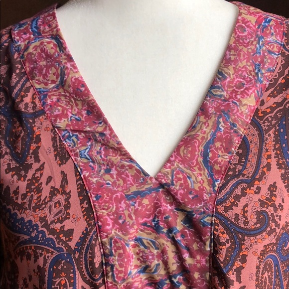 Altar’d State Paisley Ruffle Blouse - Picture 3 of 5
